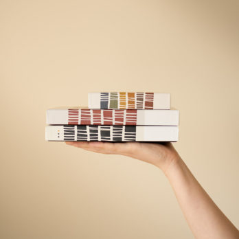 A hand showing the three card decks